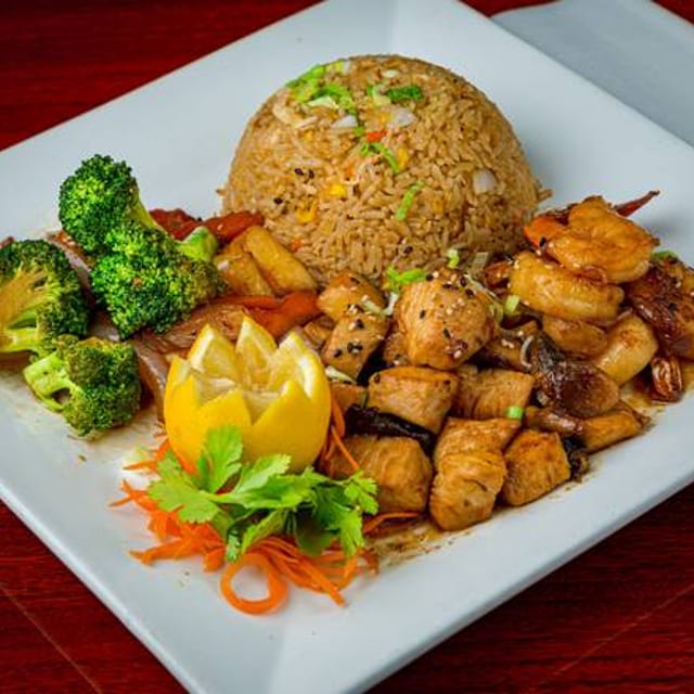 Sesame Chicken Teppanyaki.