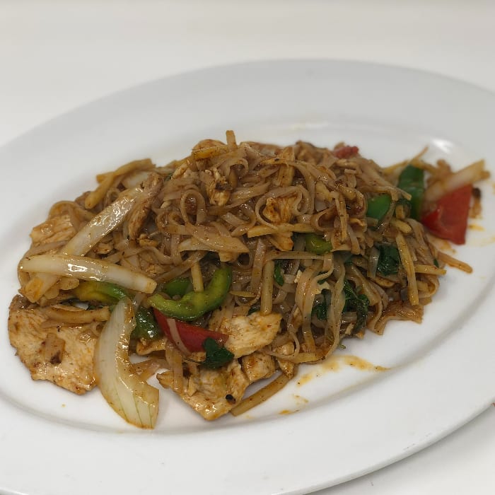 Chicken Drunken Noodles.