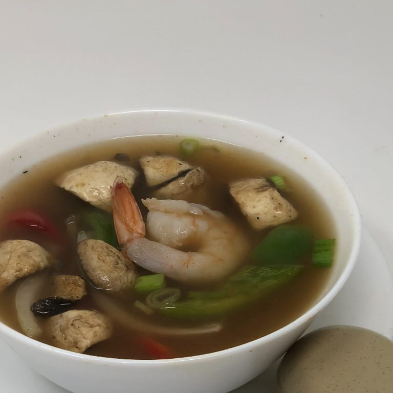 Delicious Tom Yum Goong Awaits