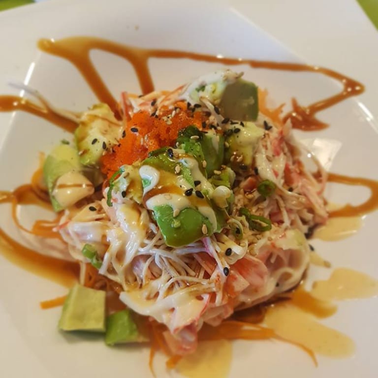 Crab Delights: Sushi, Noodles, and More