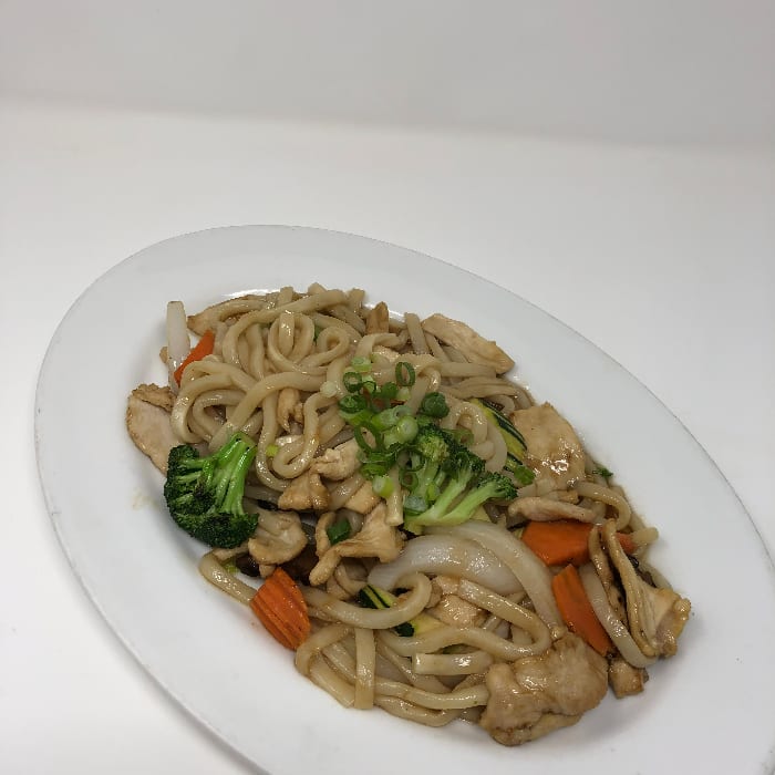 Yaki Udon Chicken Noodles.